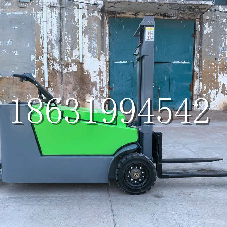美兰区小型电动叉车1吨2吨步行站驾式电瓶堆高充电装卸车液压升降车铲车